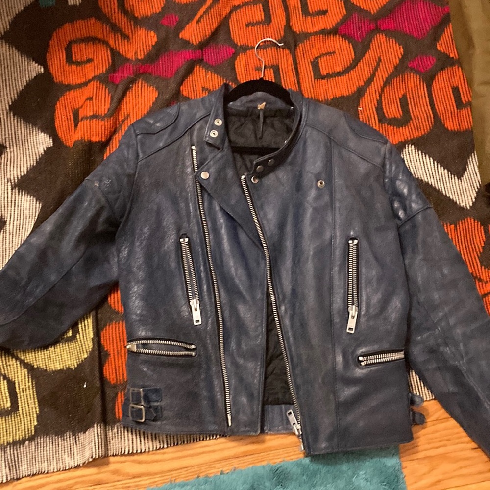 Leather jacket